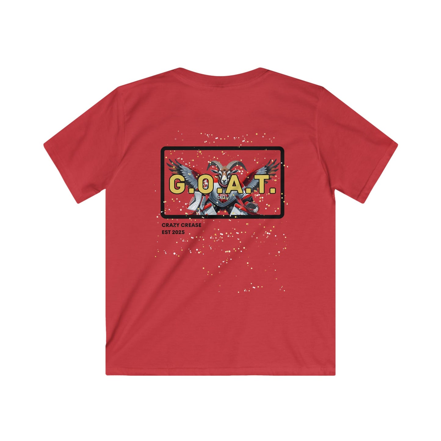 Youth GOAT Hockey Tee