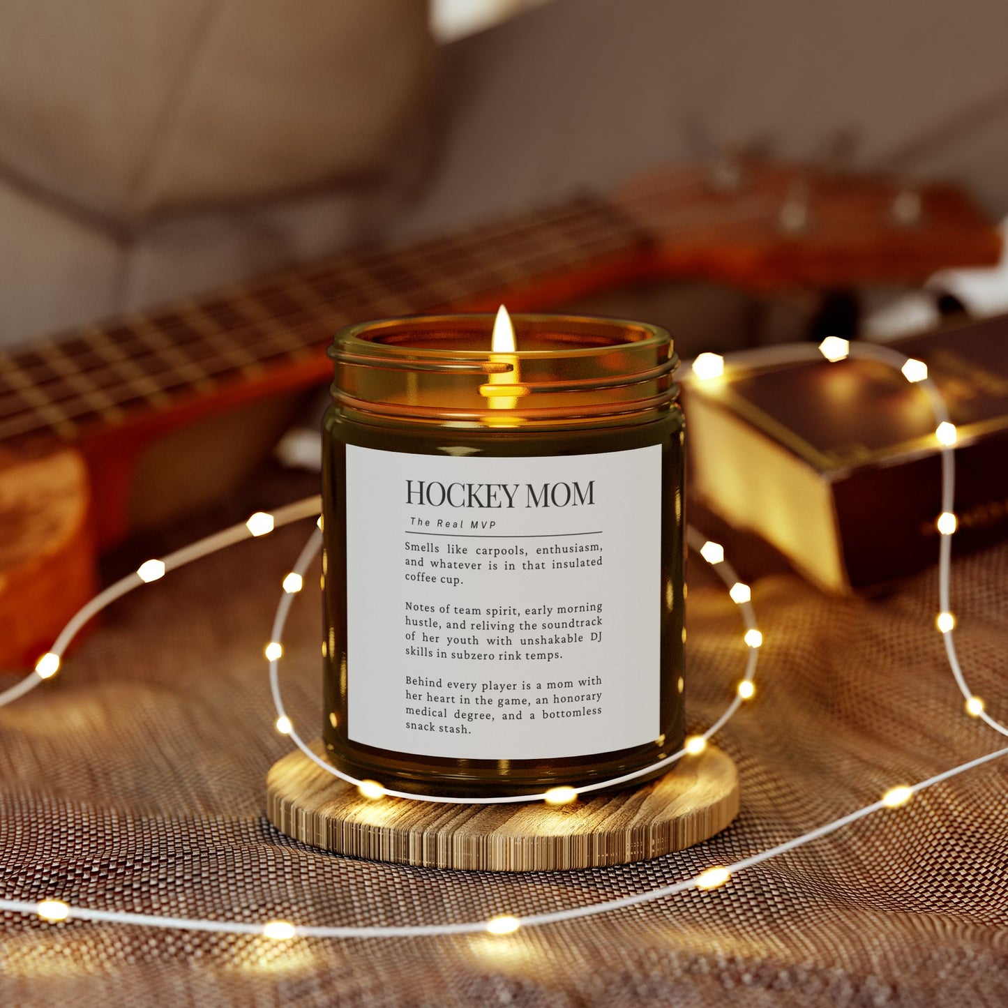 Hockey Mom Candle