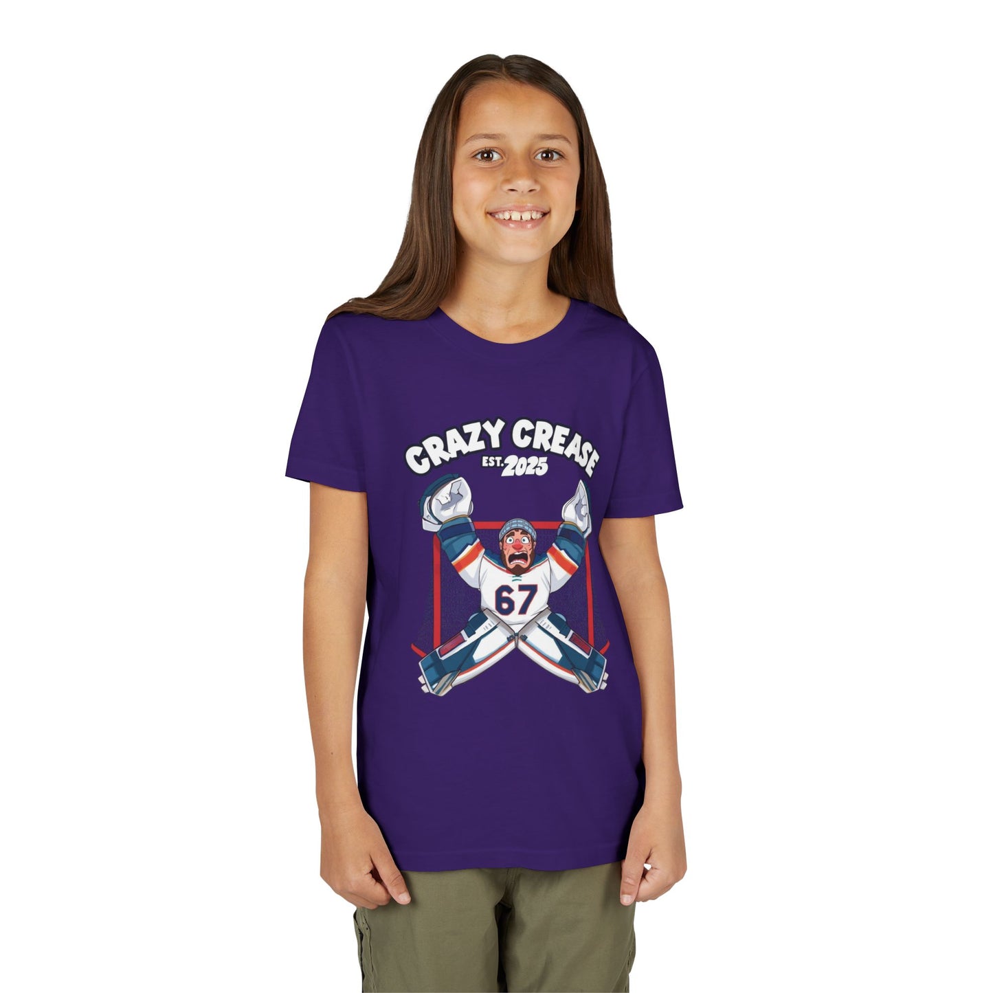 Youth 67 Goalie Hockey Tee