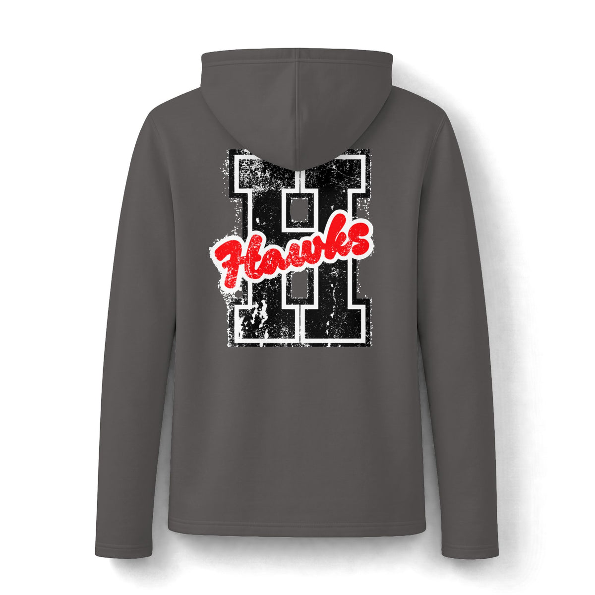 Hawks Distressed 'H' Logo Women's Hoodie
