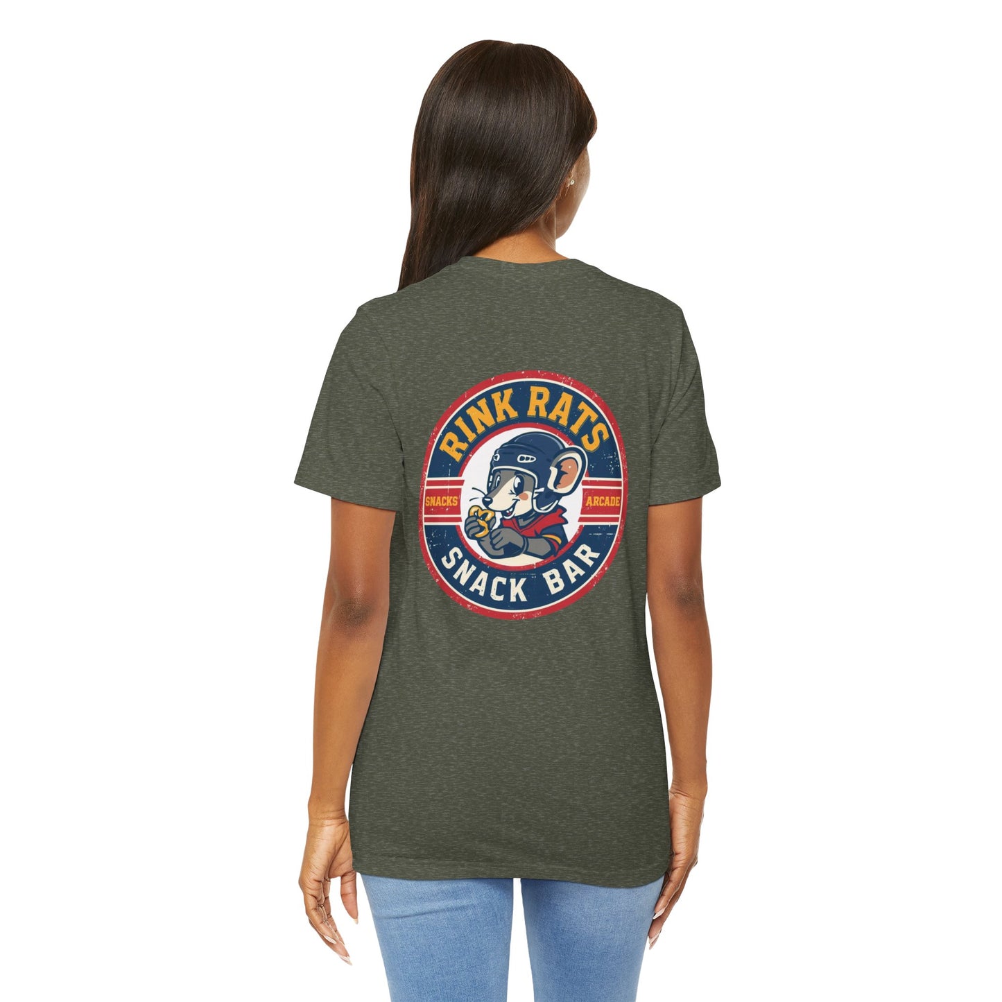 Adult Rink Rats Hockey Tee
