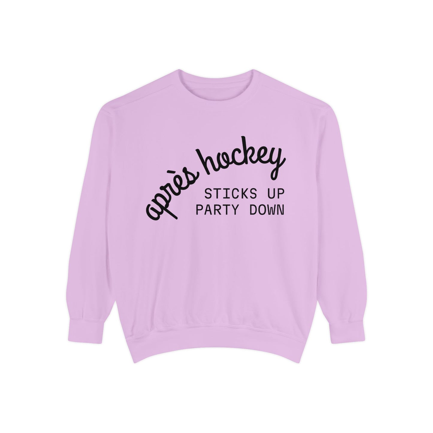 Women's Apres Hockey Comfort Colors Crewneck