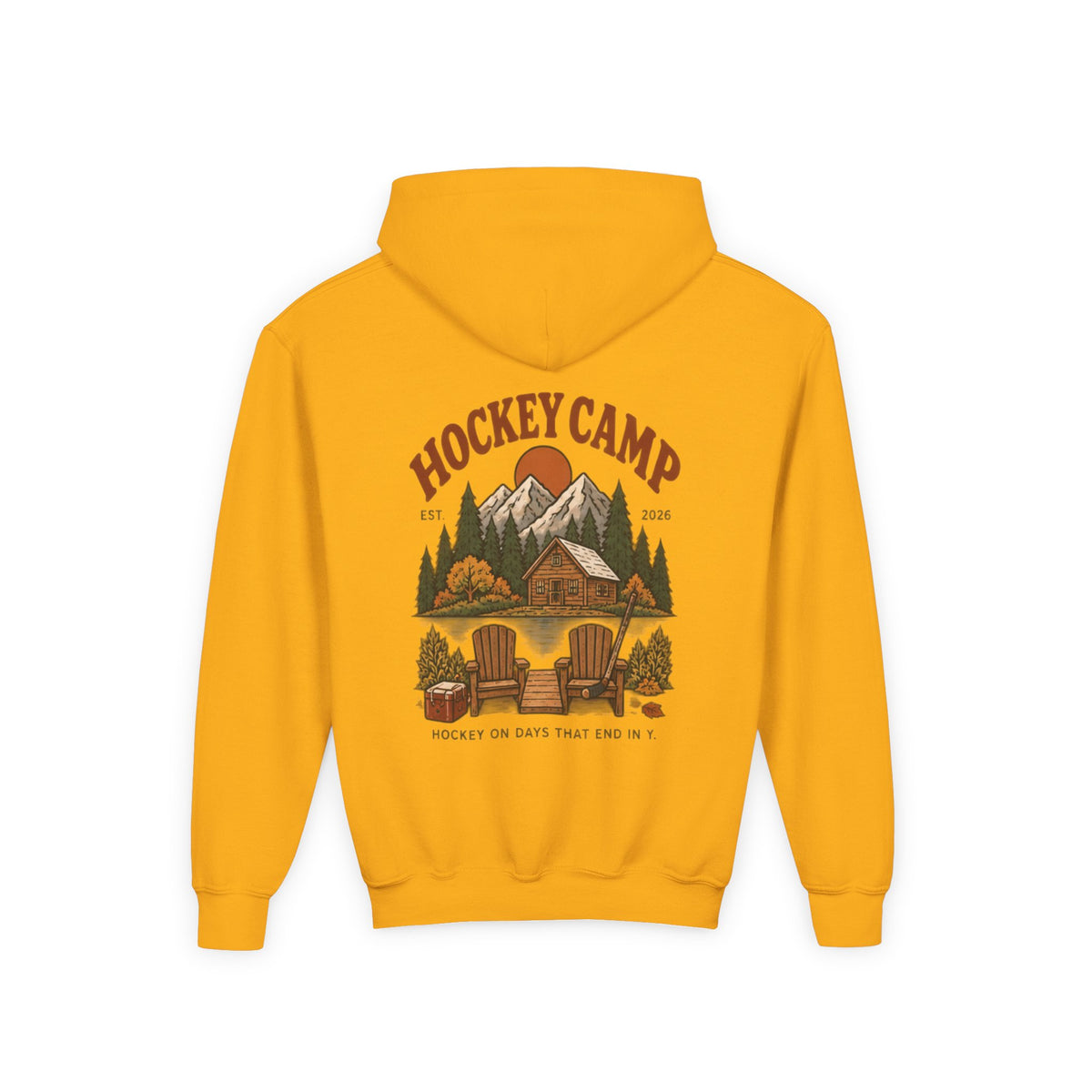 Youth Retro Hockey Camp Hoodie