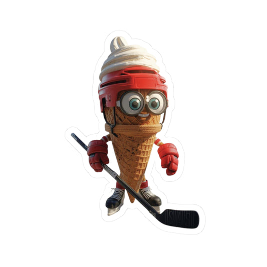 Red Ice cream  Sticker