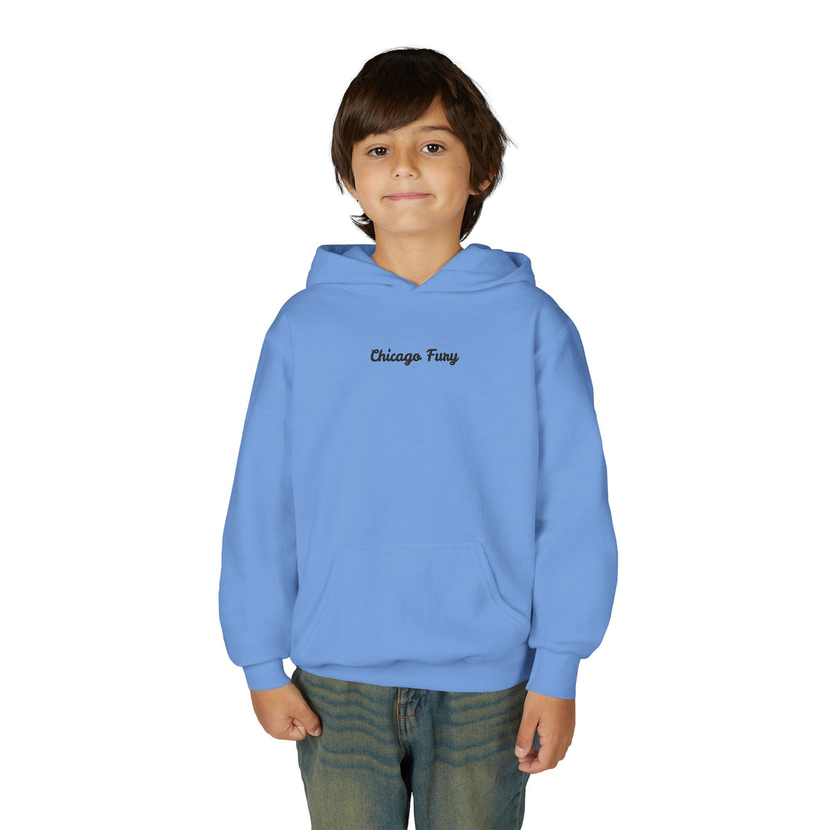 Youth Custom Fury Heavy Blend Hooded Sweatshirt