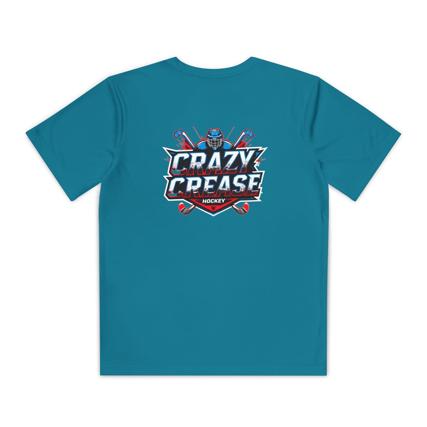 Youth Crazy Crease Hockey Tee