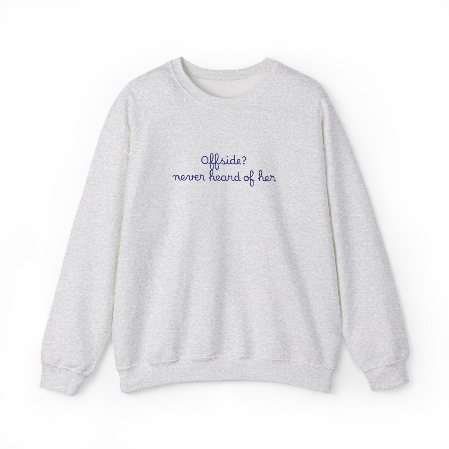Embroidered Offside? Crewneck Sweatshirt