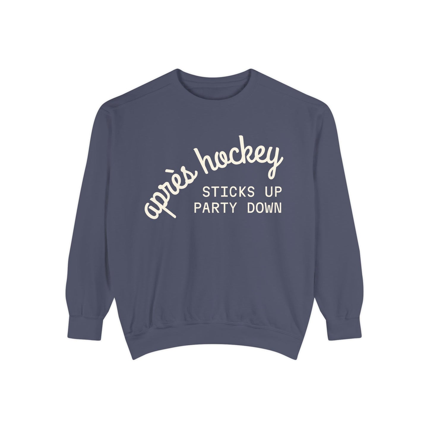 Women's Apres Hockey Comfort Colors Crewneck