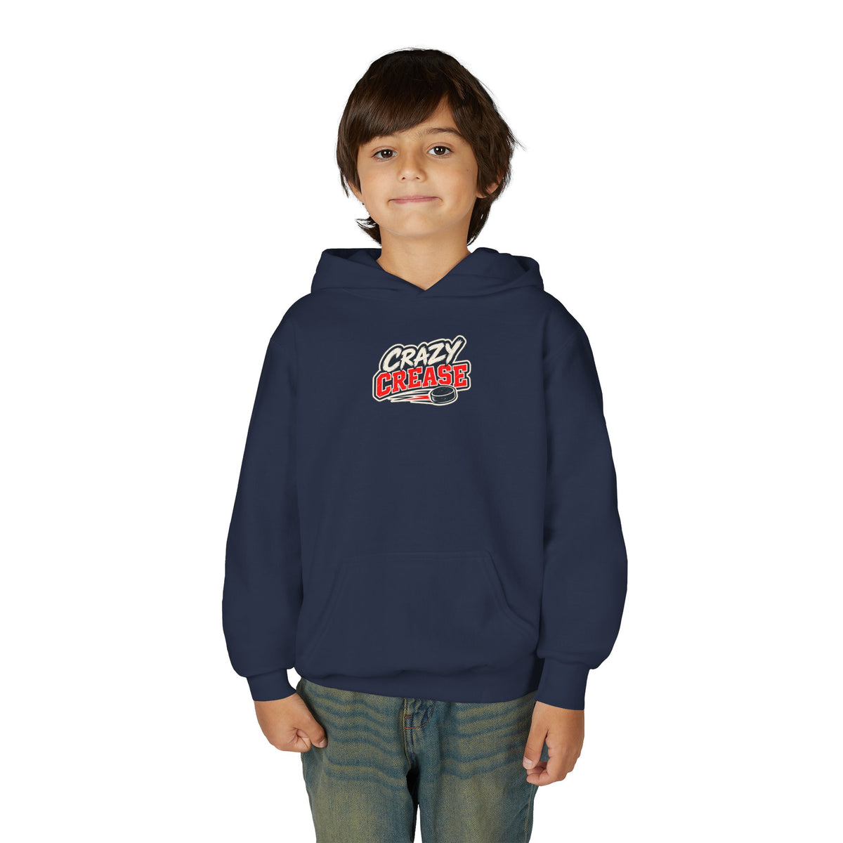 Youth Retro Patches Hooded Sweatshirt