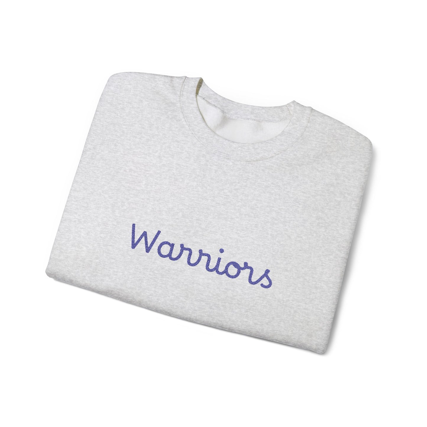 Embroidered Warriors Unisex Heavy Blend™ Crewneck