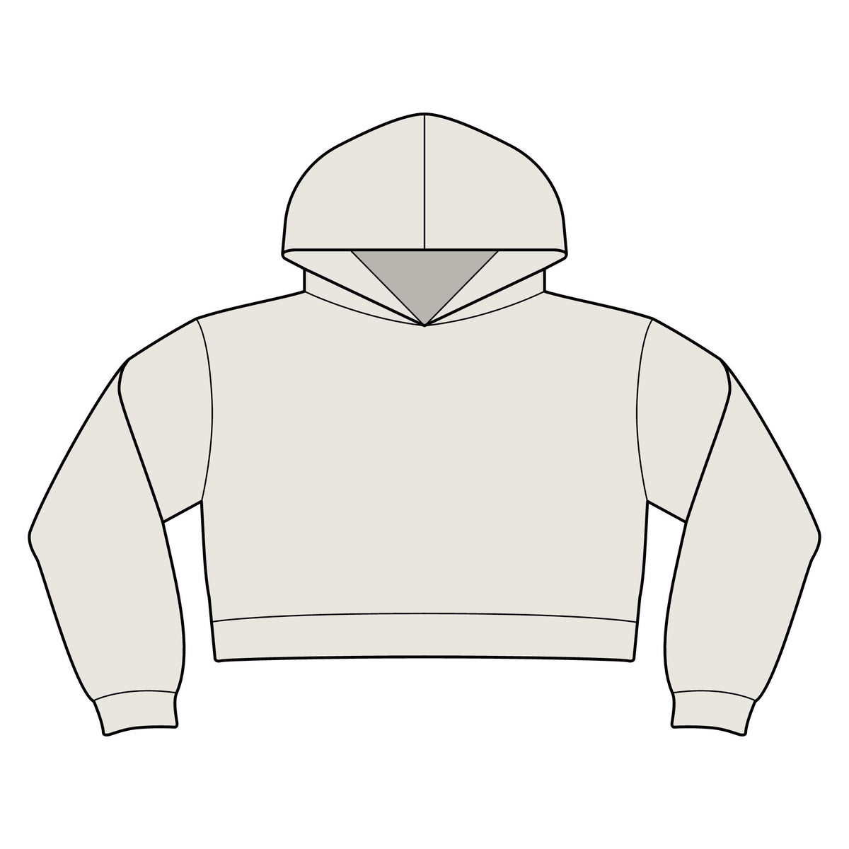 Women's Relax Crop Hood