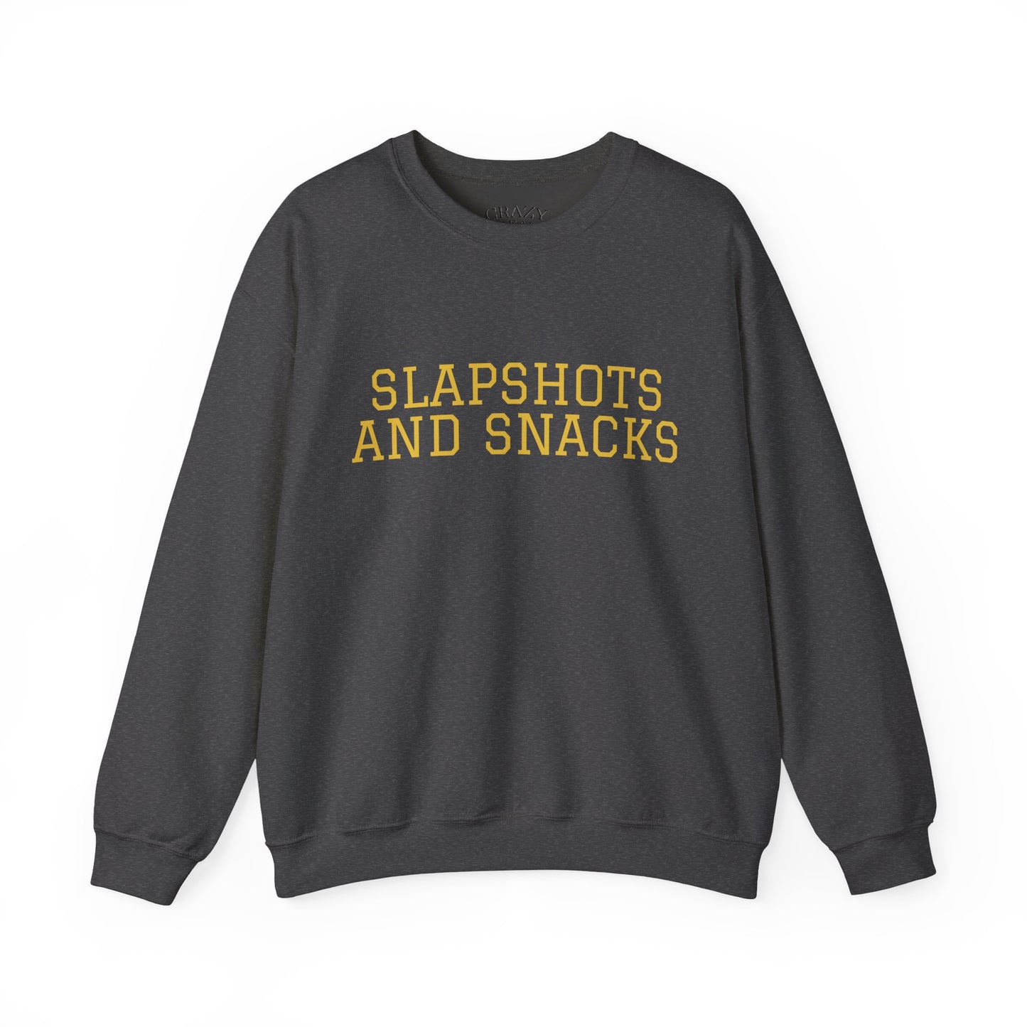 Adult Custom Warrior Hockey Club Slapshots & Snacks Sweatshirt