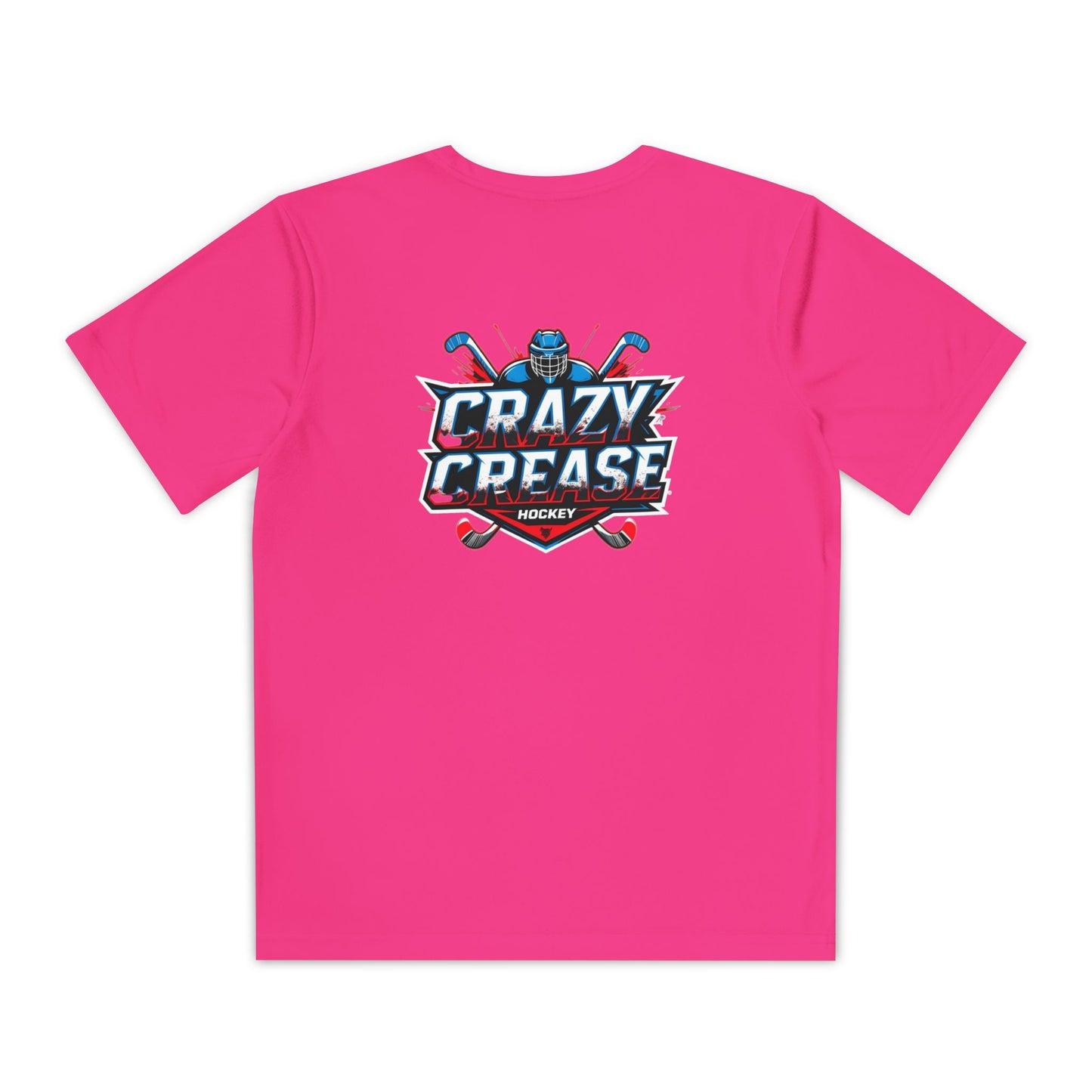 Youth Crazy Crease Hockey Tee