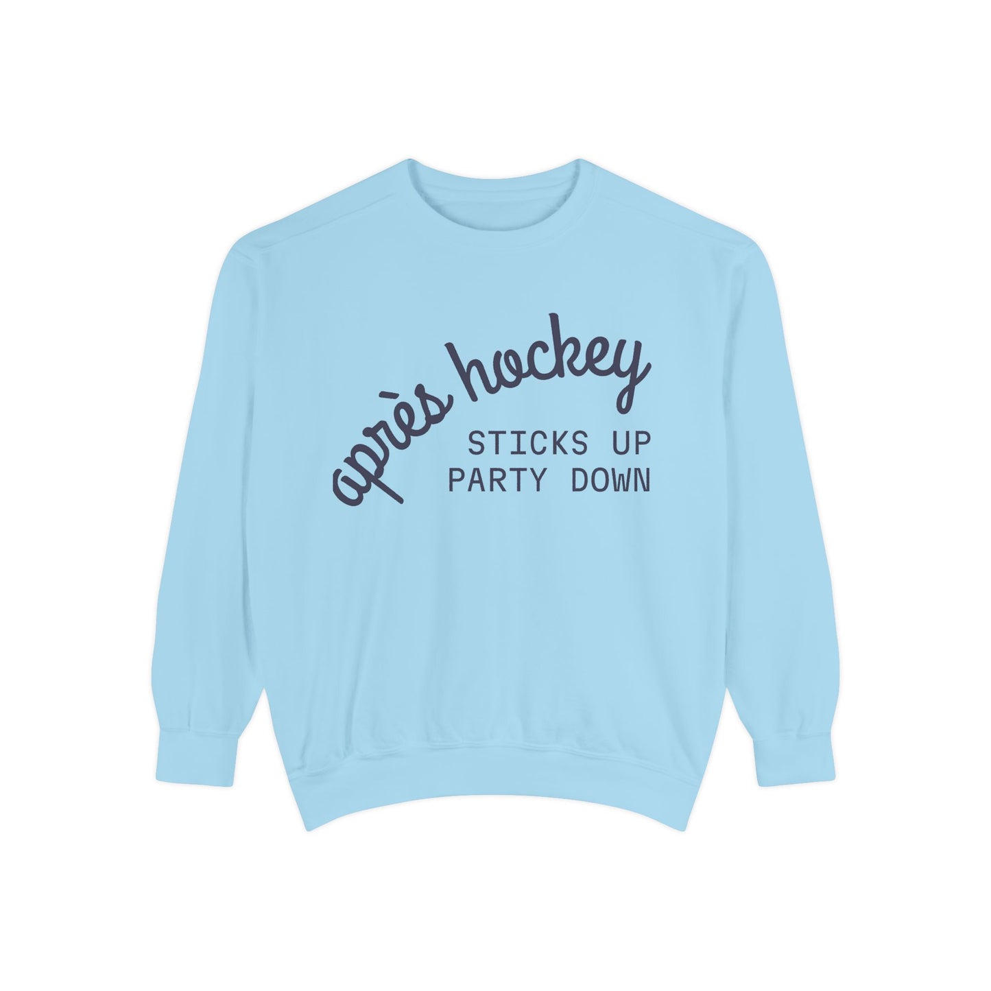 Women's Apres Hockey Comfort Colors Crewneck