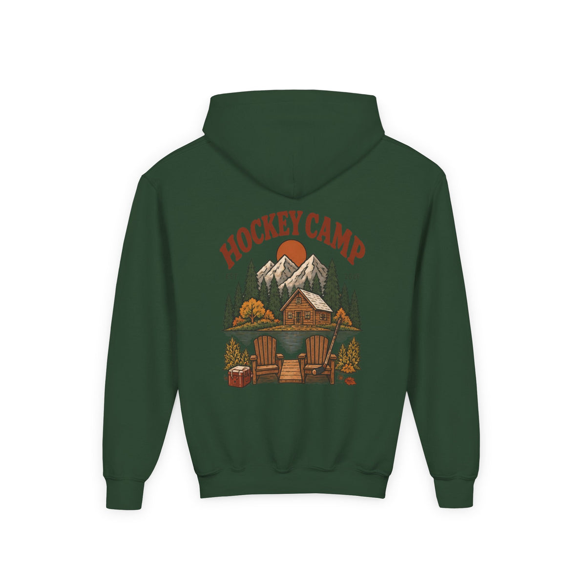 Youth Retro Hockey Camp Hoodie