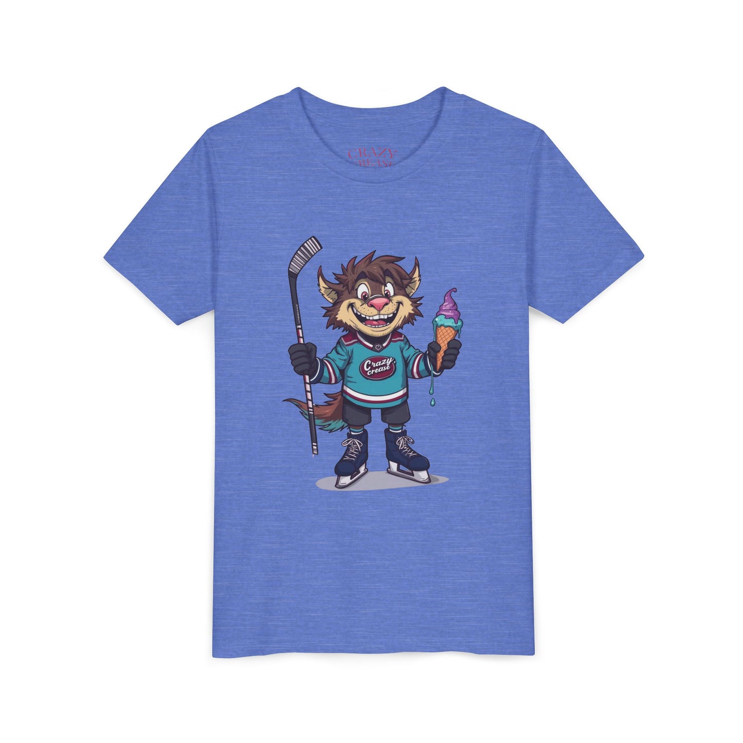 Youth Wolfie Hockey Tee