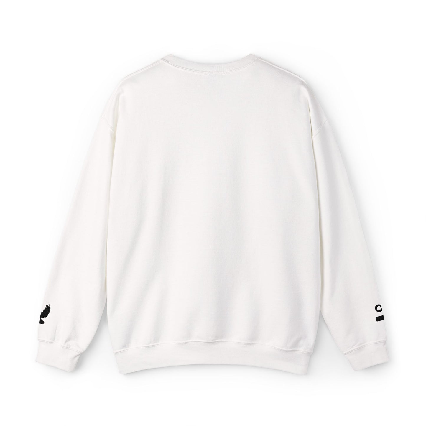 Embroidered Hawks Crewneck