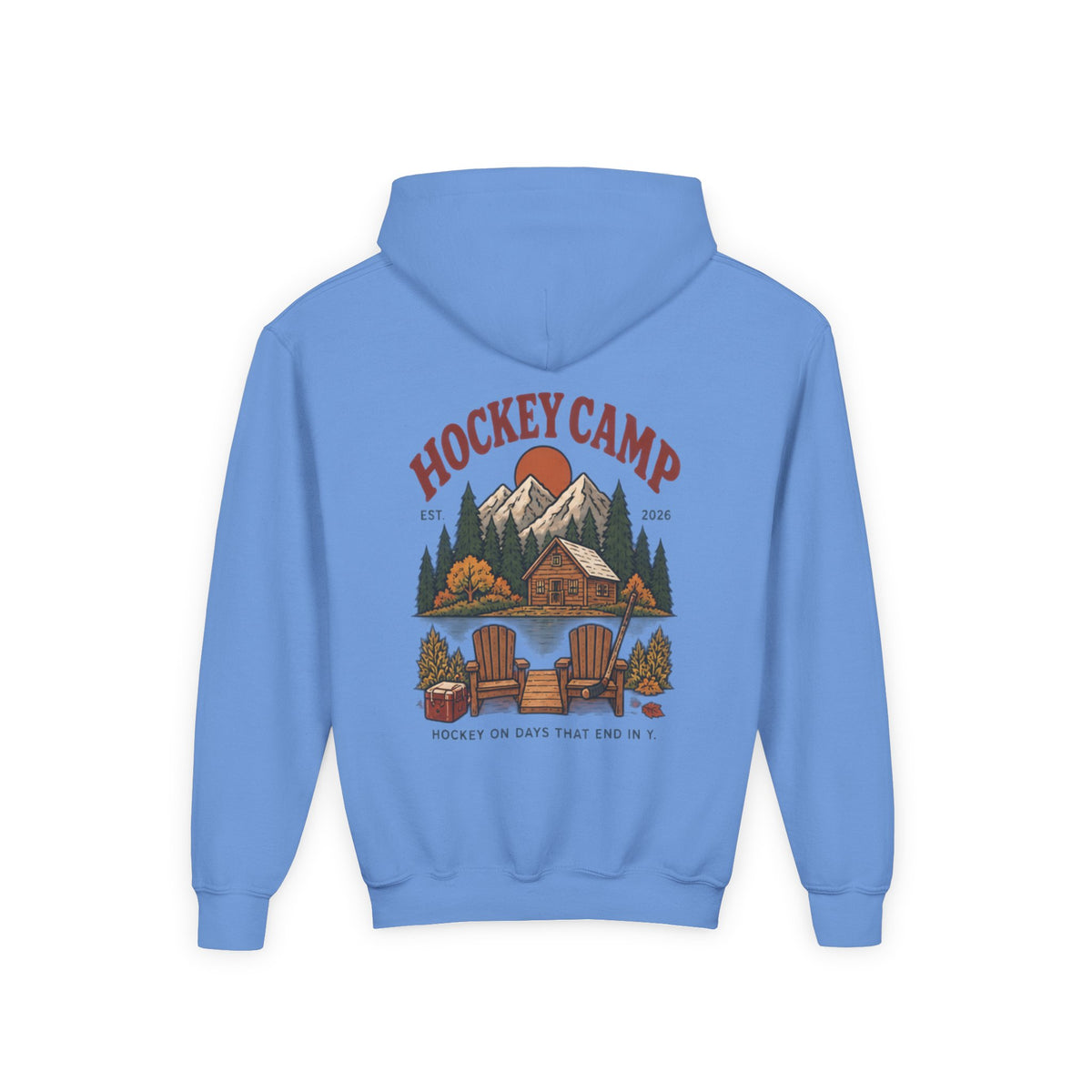 Youth Retro Hockey Camp Hoodie