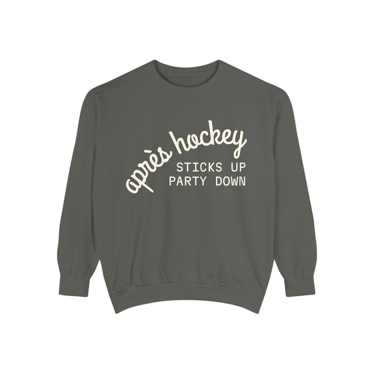 Women's Apres Hockey Comfort Colors Crewneck