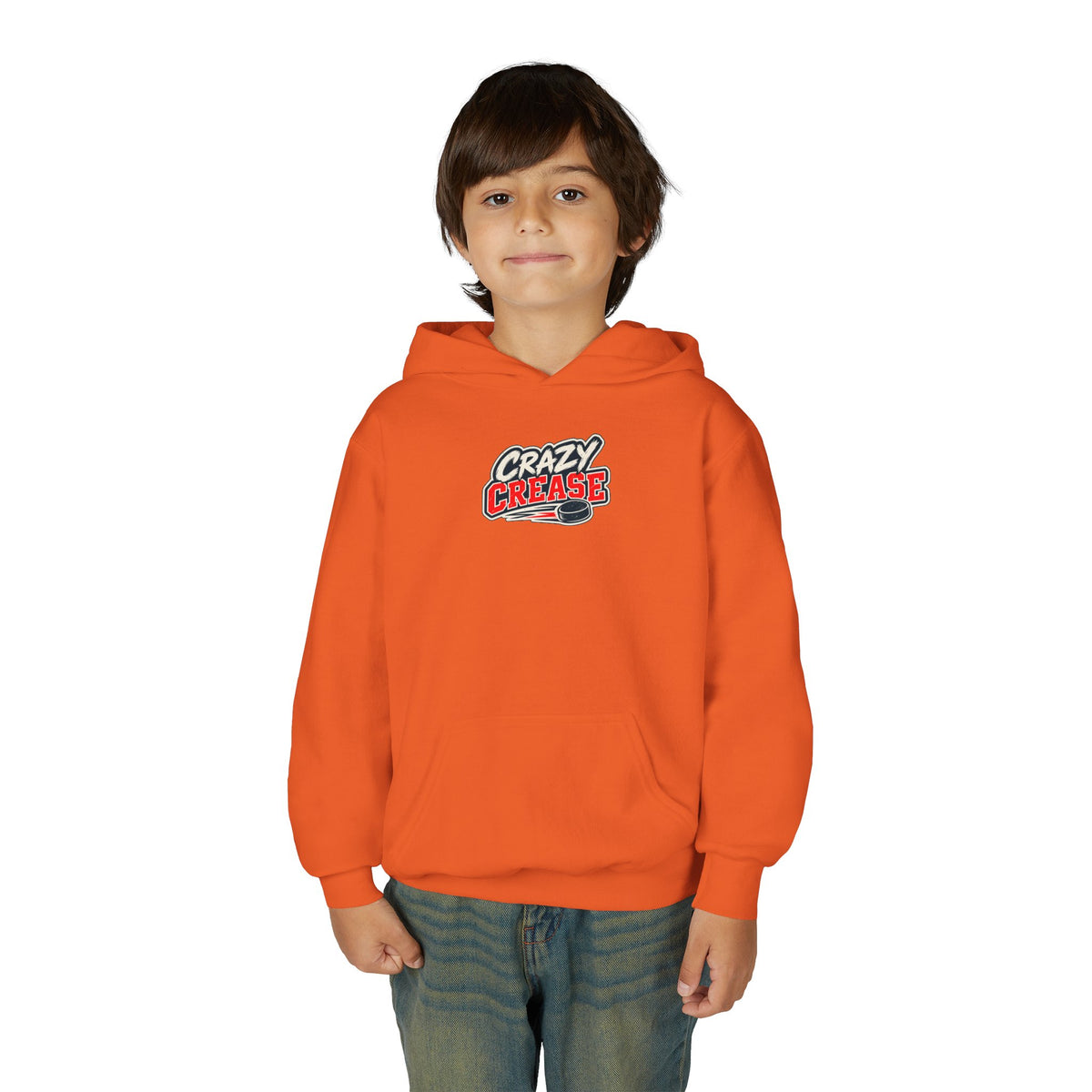 Youth Retro Patches Hooded Sweatshirt