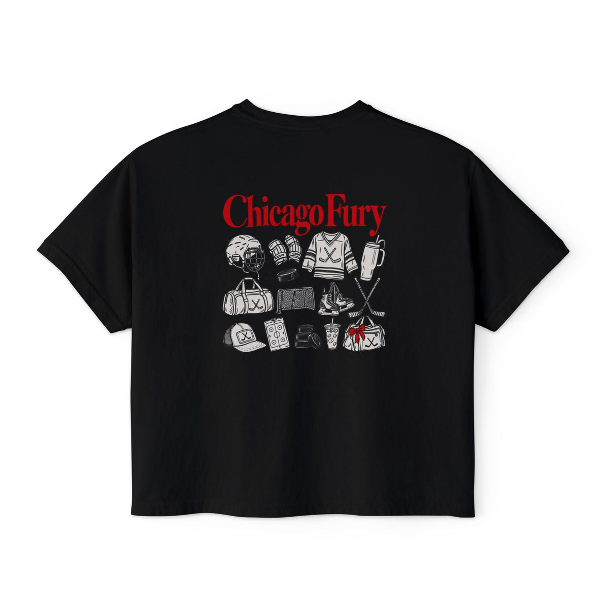 Chicago Fury Hockey Gear Women's Boxy Tee