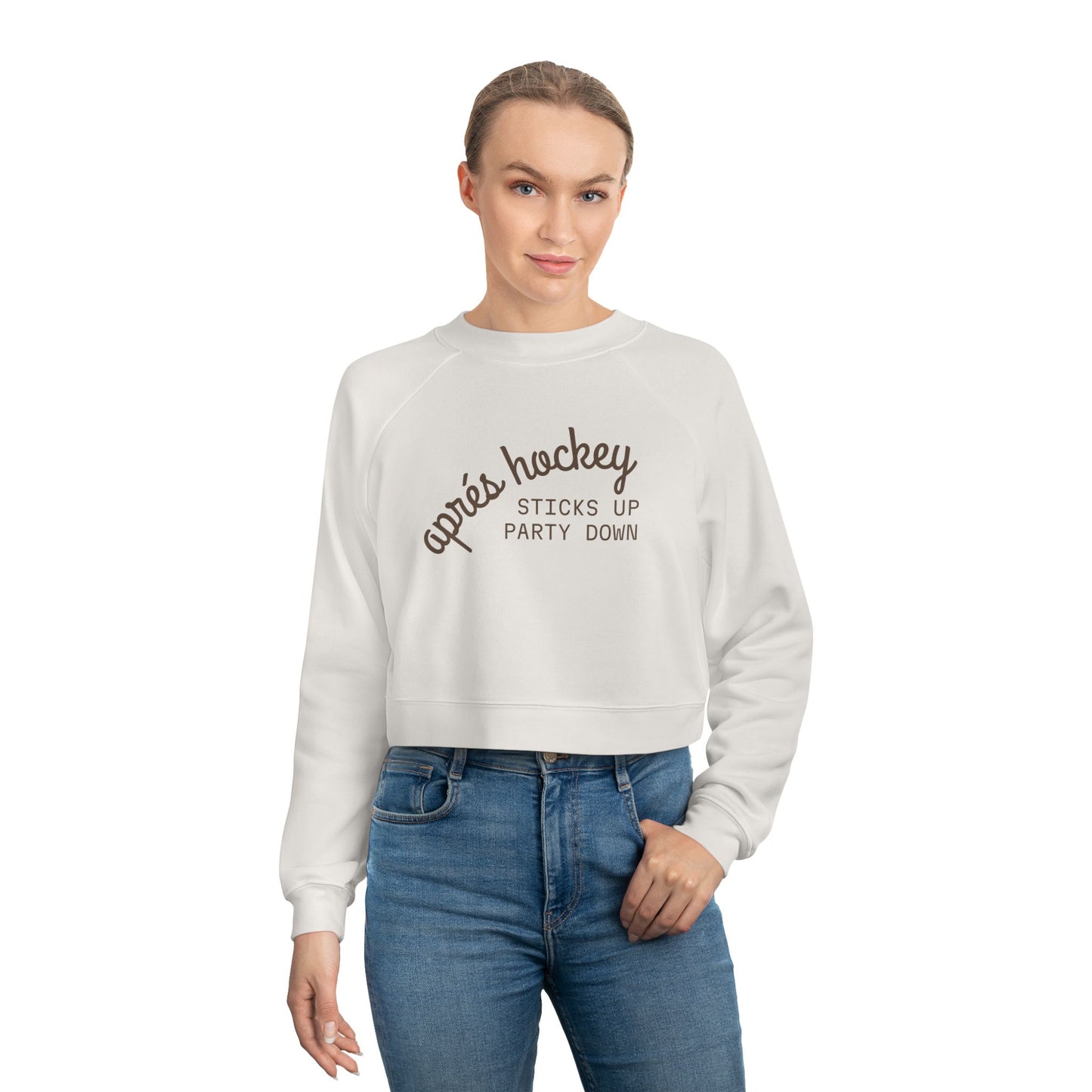 Women's Apres Hockey Crewneck
