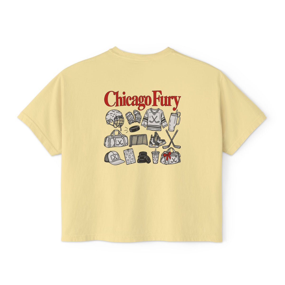 Chicago Fury Hockey Gear Women's Boxy Tee