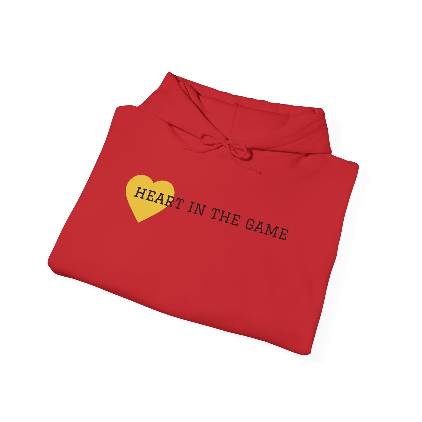 Adult Heart in the Game Hoodie