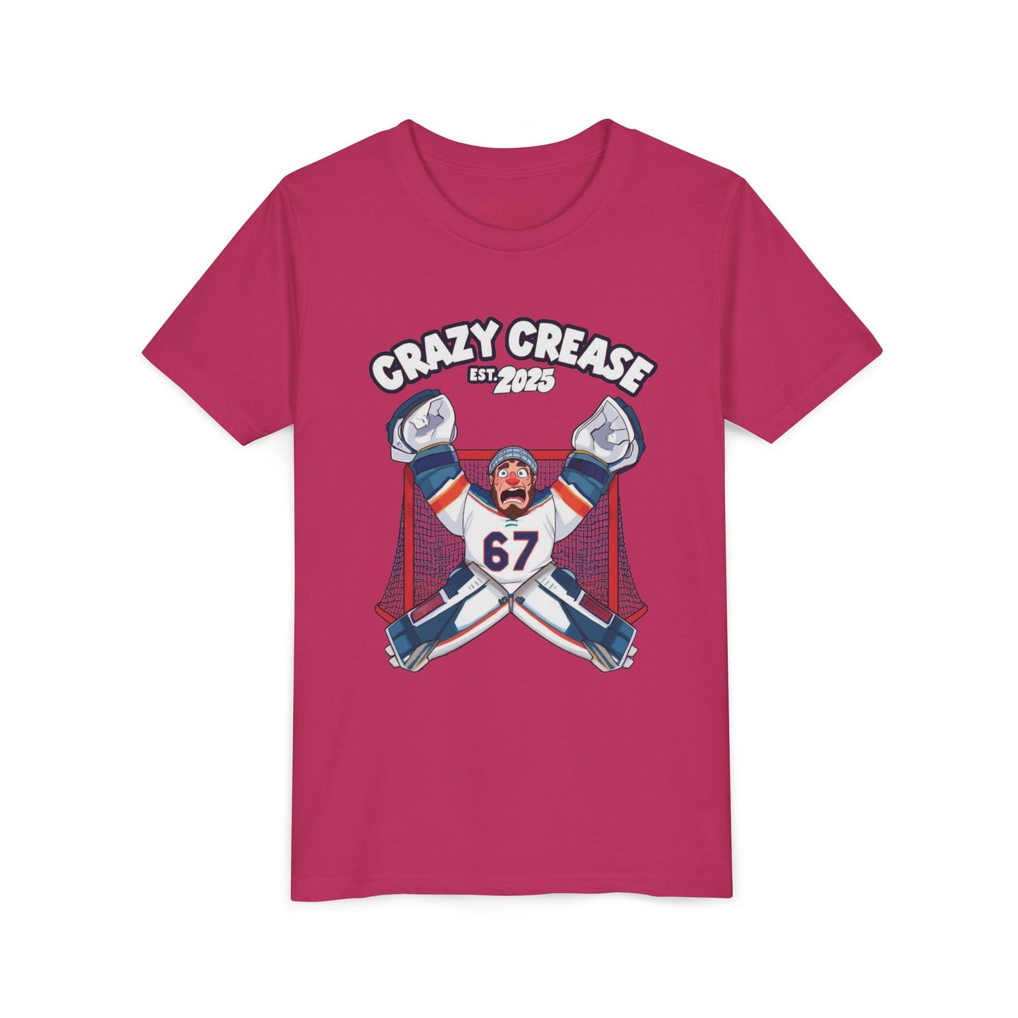 Youth 67 Goalie Hockey Tee