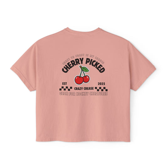 Women's Cherry Picked Boxy Tee