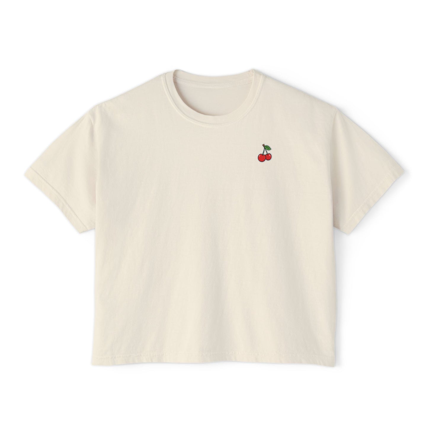 Women's Cherry Picked Boxy Tee