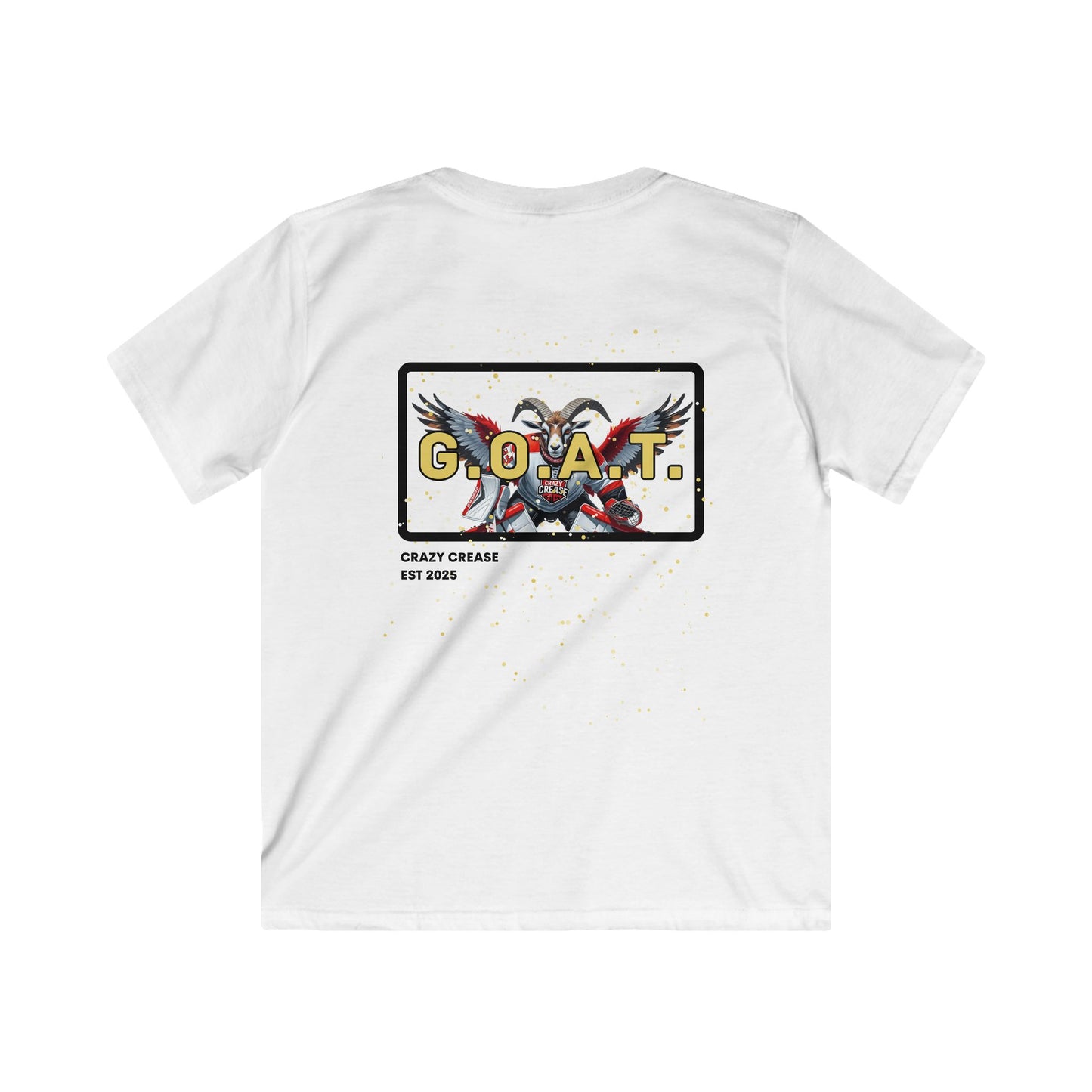 Youth GOAT Hockey Tee