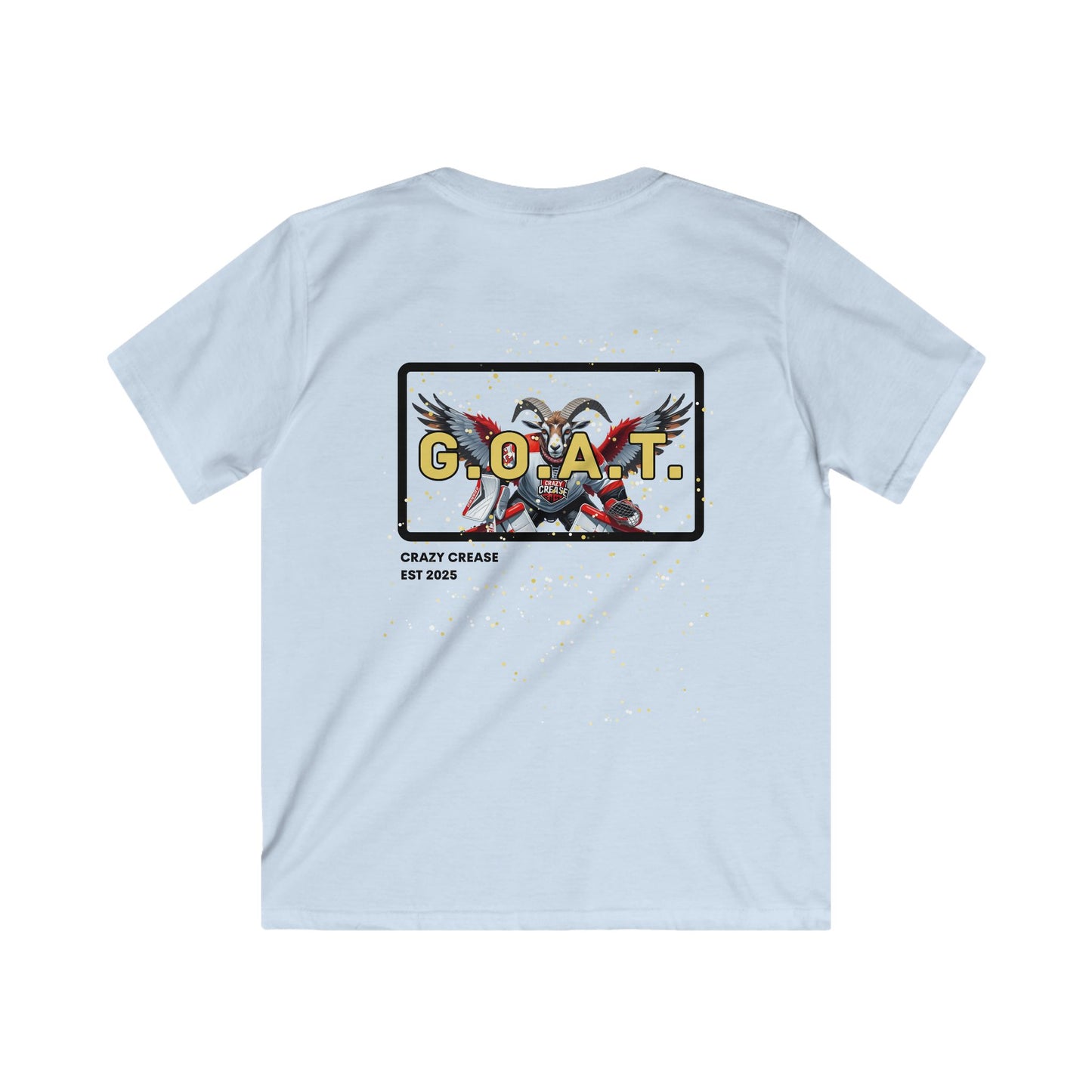 Youth GOAT Hockey Tee