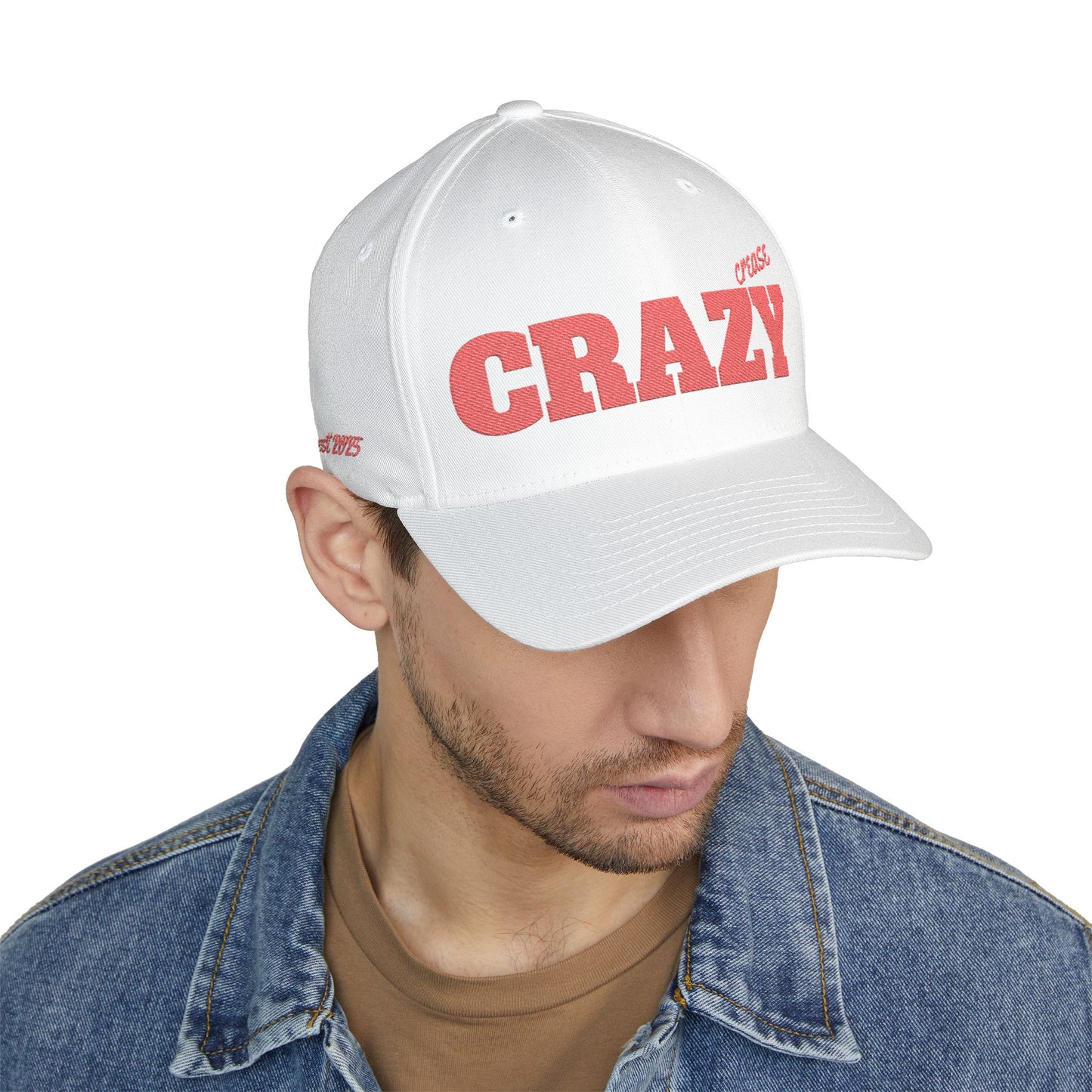 Hockey = Happy Red Flexfit Hat