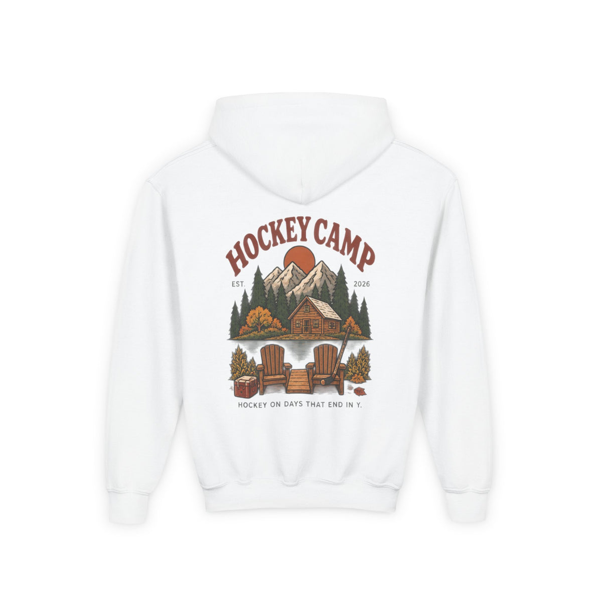 Youth Retro Hockey Camp Hoodie