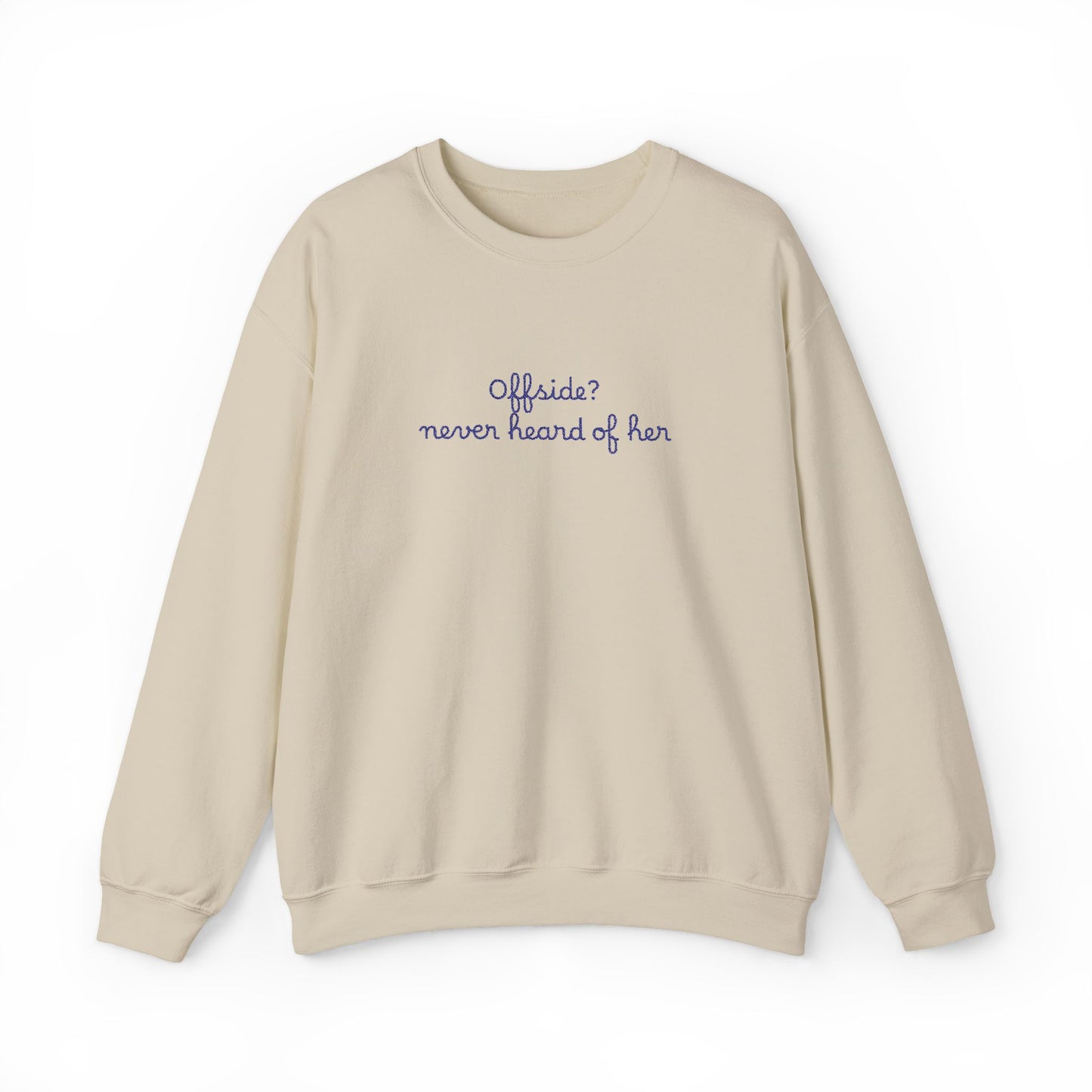Embroidered Offside? Crewneck Sweatshirt