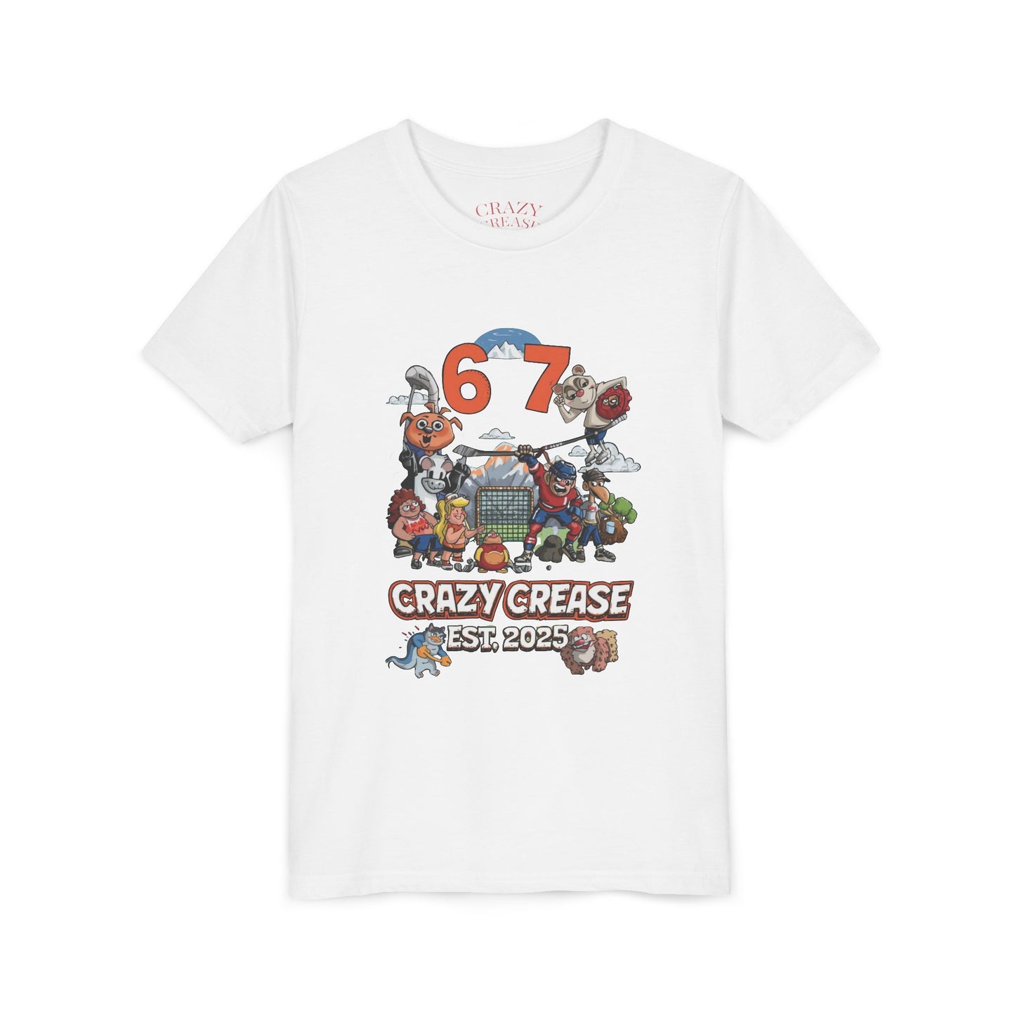 Youth Silly Creatures 67  Tee