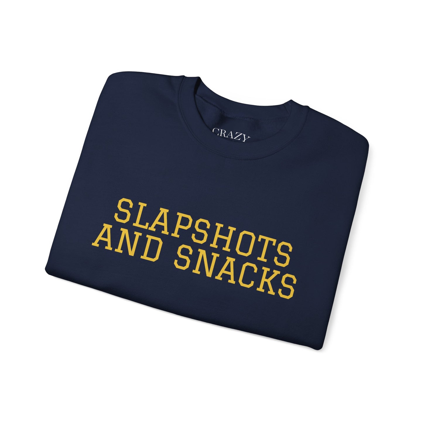 Adult Slapshots & Snacks Sweatshirt