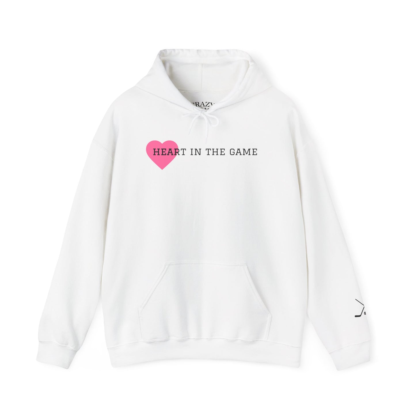 Adult Heart in the Game Hoodie