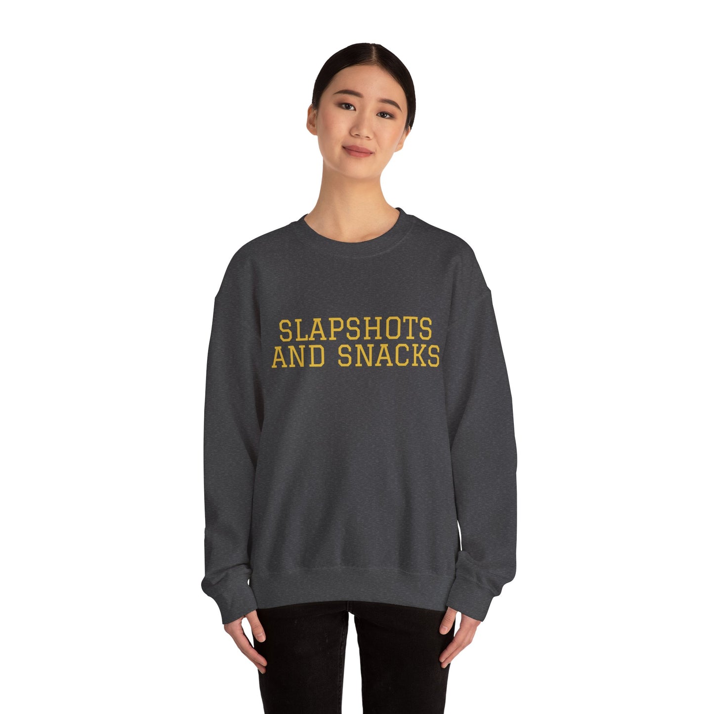 Adult Slapshots & Snacks Sweatshirt