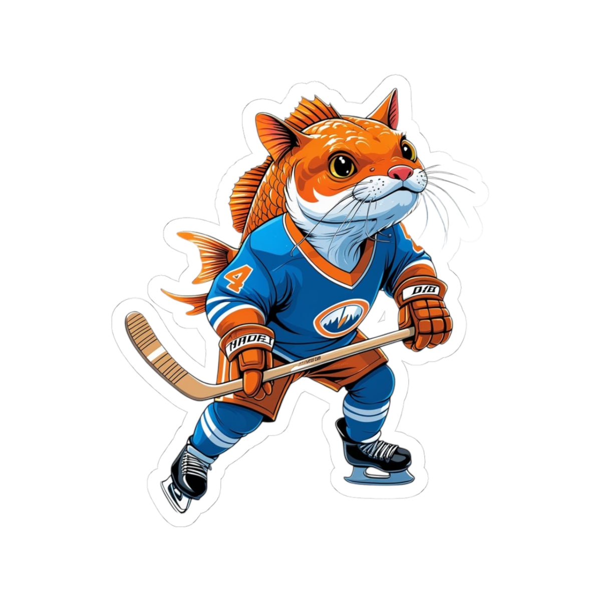 Be a Goldfish Sticker