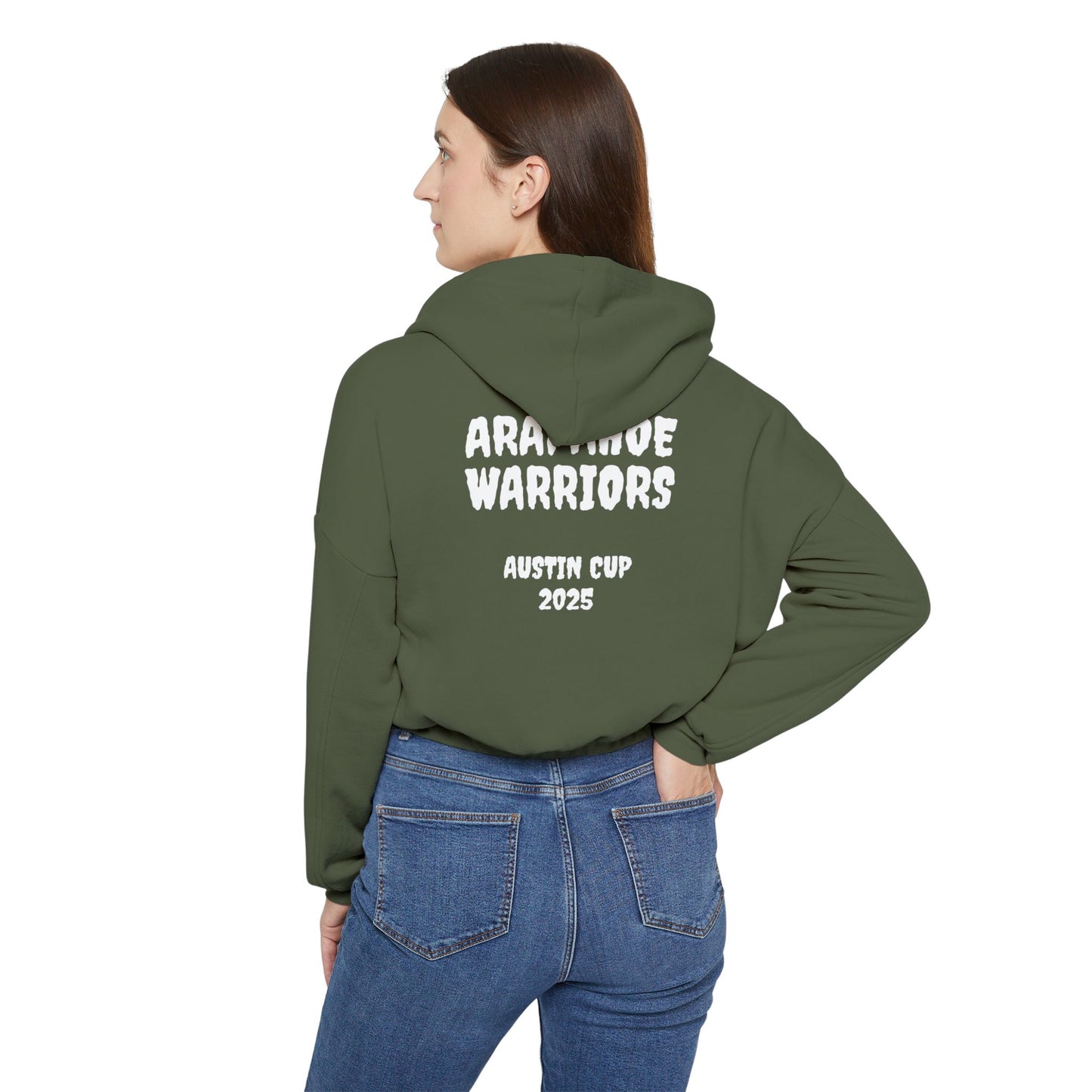 Adult Women's Cinched Bottom Custom AYHL Austin Cup Hoodie