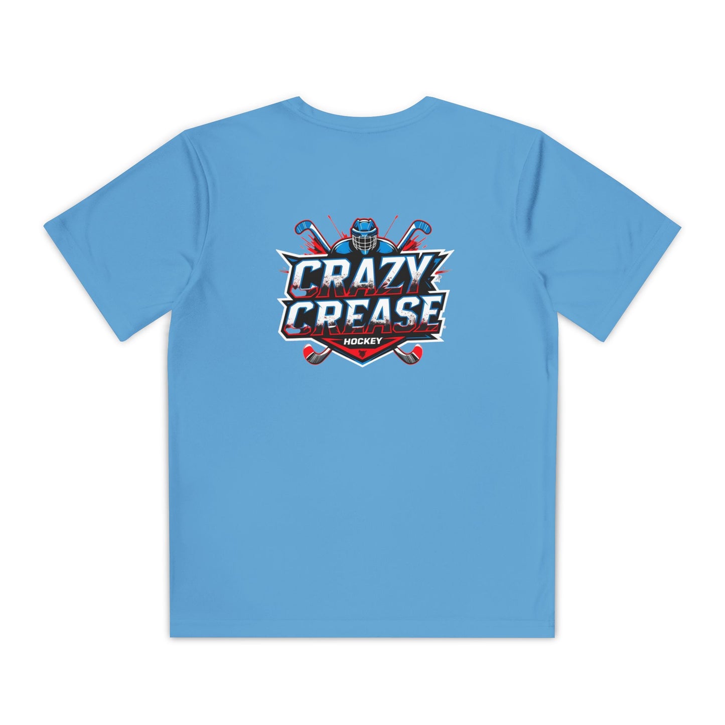 Youth Crazy Crease Hockey Tee