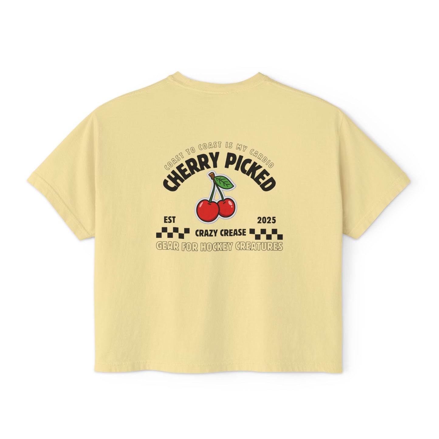 Women's Cherry Picked Boxy Tee