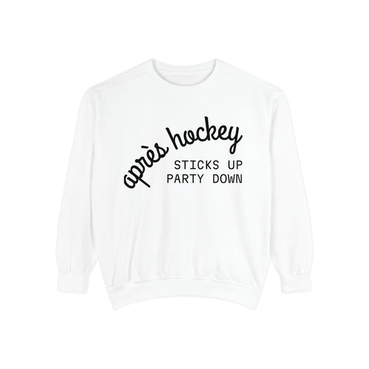Women's Apres Hockey Comfort Colors Crewneck