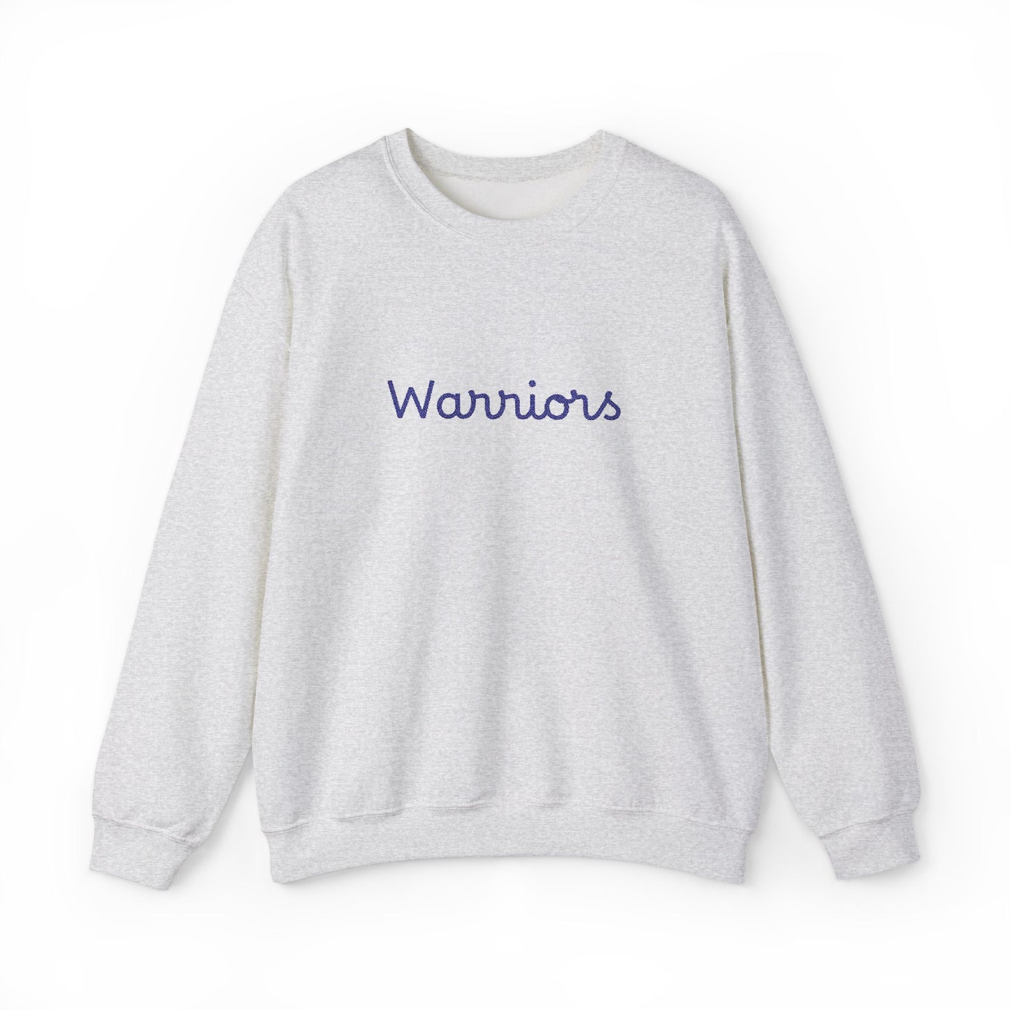 Embroidered Warriors Unisex Heavy Blend™ Crewneck