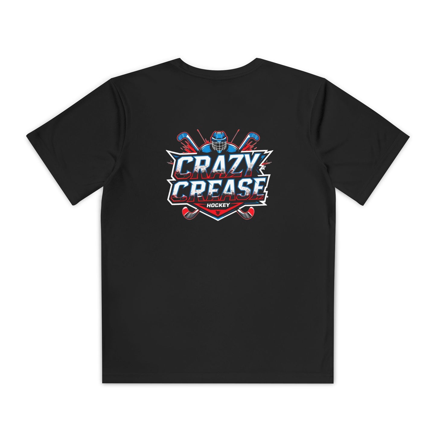 Youth Crazy Crease Hockey Tee