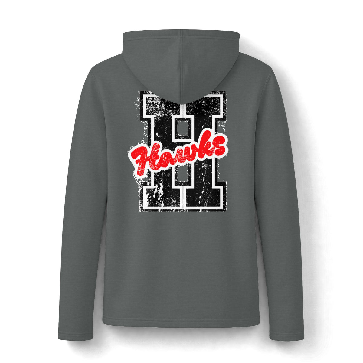 Hawks Distressed 'H' Logo Women's Hoodie