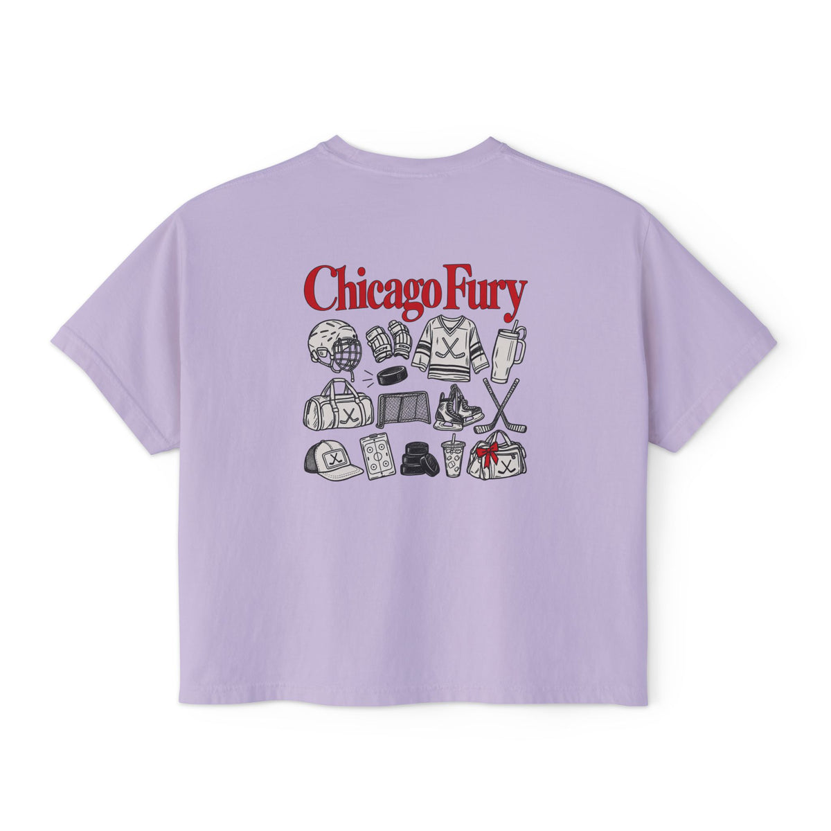 Chicago Fury Hockey Gear Women's Boxy Tee