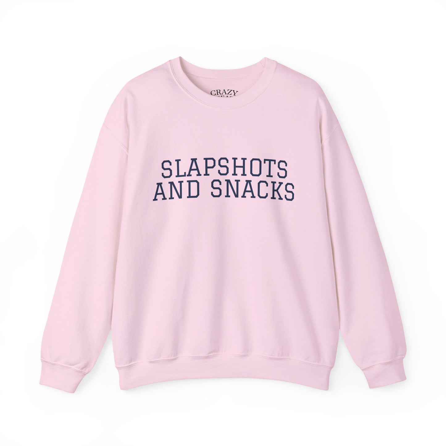 Adult Custom Warrior Hockey Club Slapshots & Snacks Sweatshirt